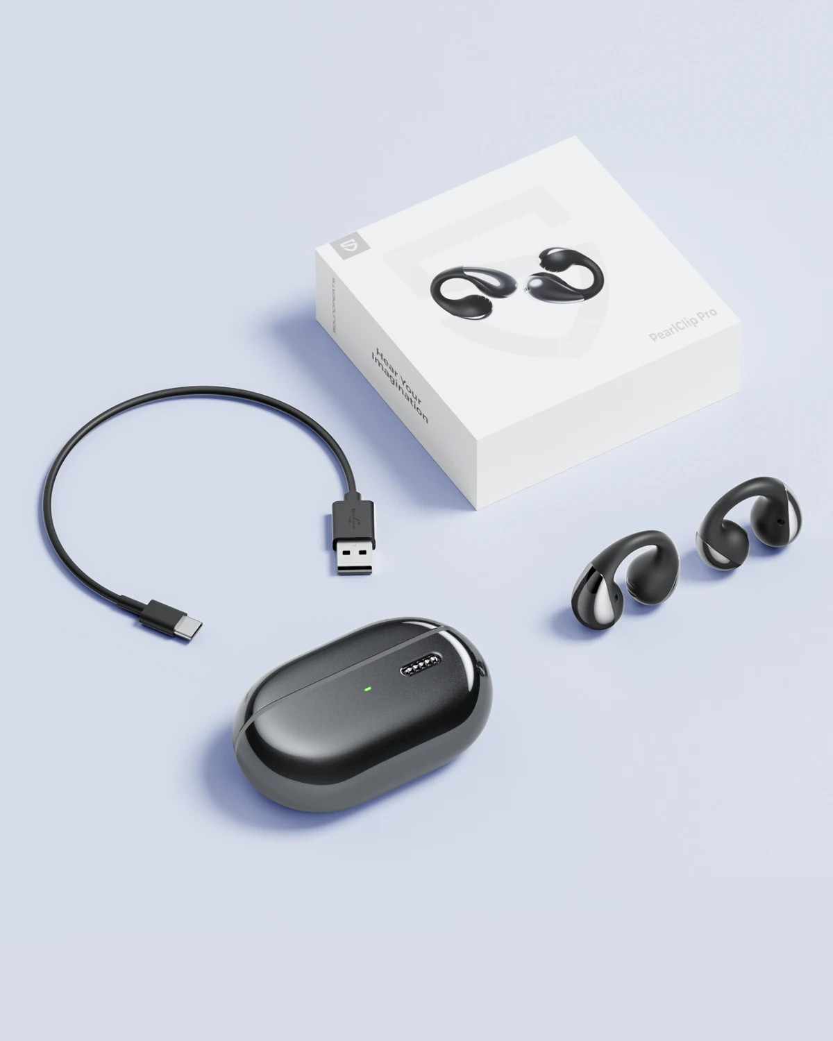 SoundPEATS PearlClip Pro AI ENC Clear Call
