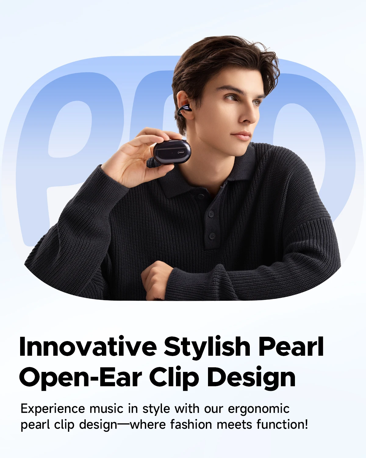 SoundPEATS PearlClip Pro Bluetooth 5.4 Earphones