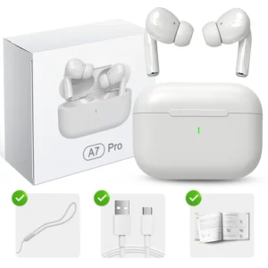Erilles Air Pro TWS earbuds with charging case, Bluetooth 5.1, waterproof design
