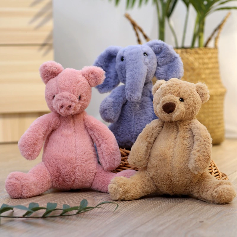 Jelly Puff Plush Animal Toy - Cute Dinosaur & Bear Stuffed Doll (Wholesale) - Image 2