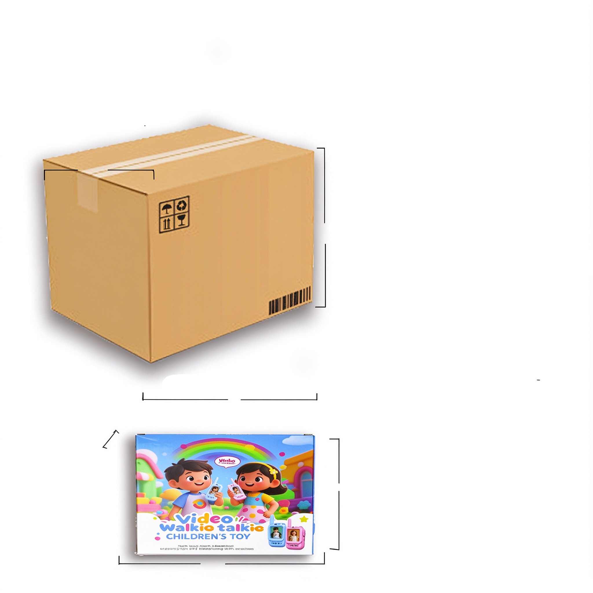 Kids Video Walkie Talkies - HD Call, No SIM Card Needed, Pair Pack - Image 2