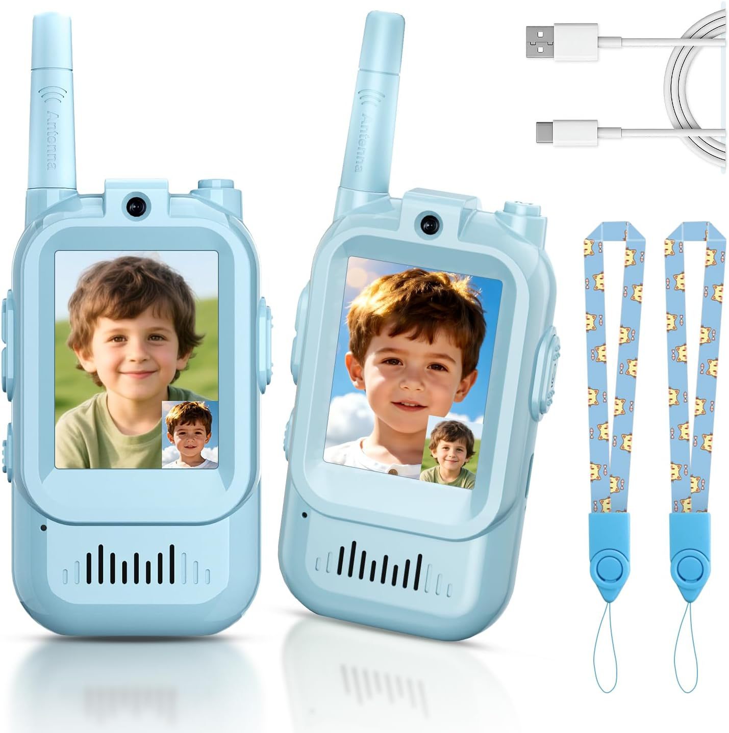 Kids Video Walkie Talkies - HD Call, No SIM Card Needed, Pair Pack - Image 5