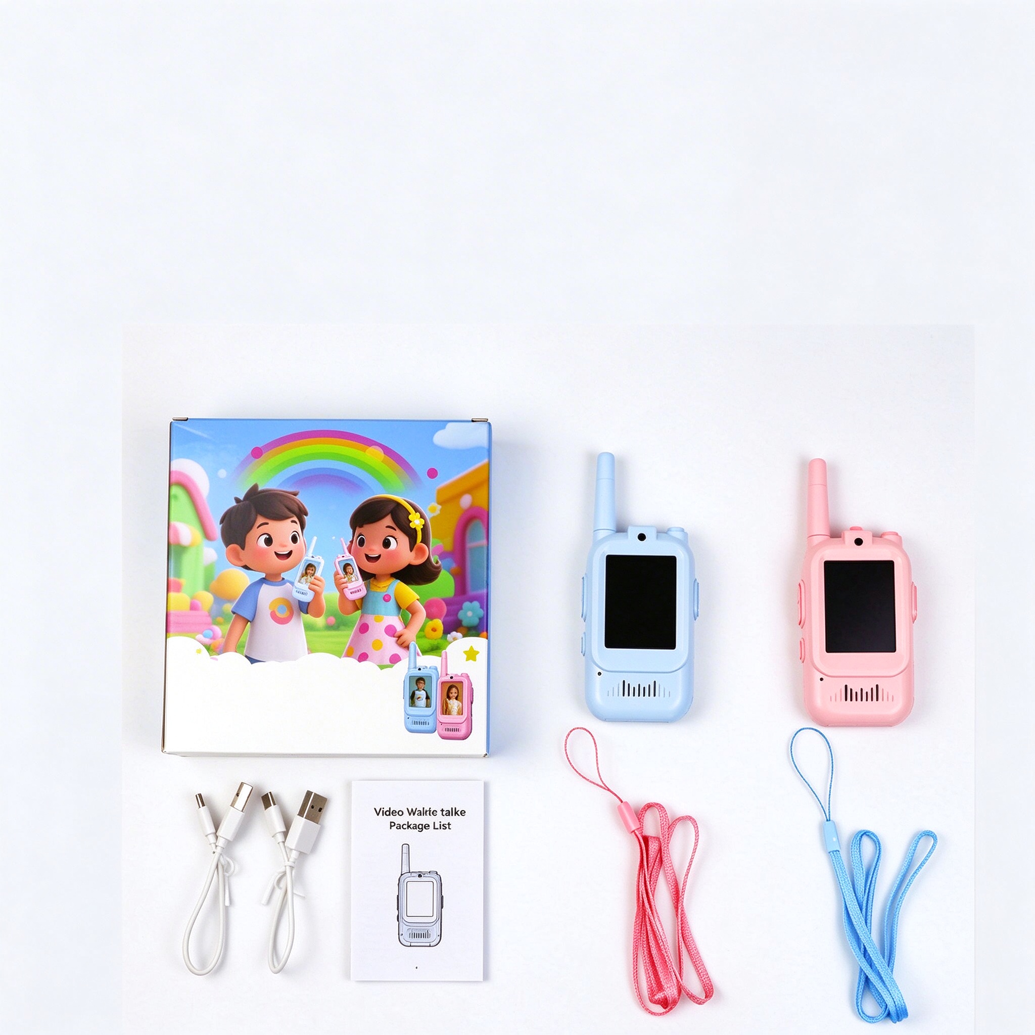 Kids Video Walkie Talkies - HD Call, No SIM Card Needed, Pair Pack - Image 6